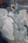 Mikhail Vrubel Swan princess. USA oil painting artist